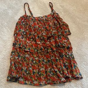 FP One Ruffle Floral Tank